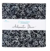 RB Batiks Achromatic Dance 10in Squares, 42pcs