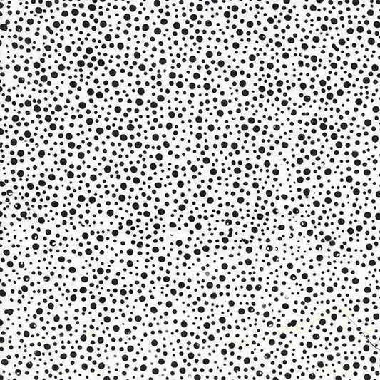 IB Chicken Coop Dots-White Black
