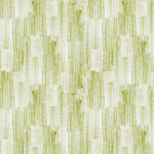 Green Stroke of Genius Chartreuse Cotton Wideback Fabric per yard