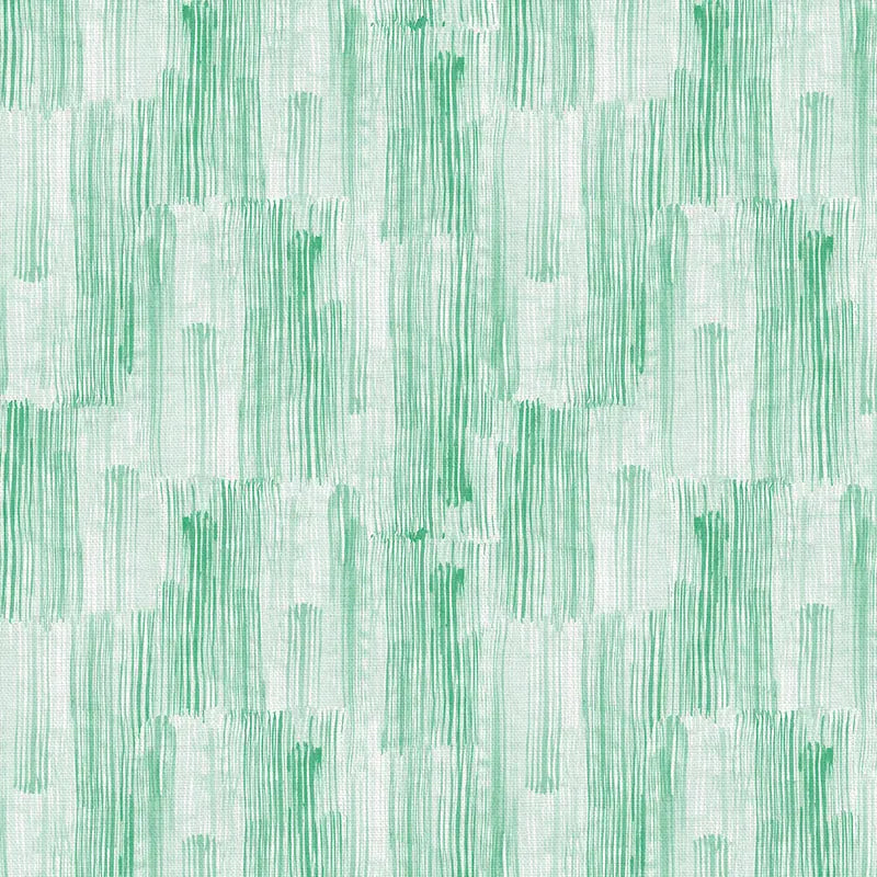 Green Stroke of Genius Mint Cotton Wideback Fabric per yard