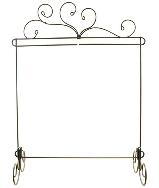 14in x 14in Spirit Vine Stand Gray