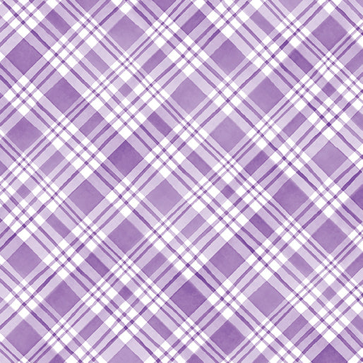 BE Plaid Wishes Violet - Snowflake Wishes