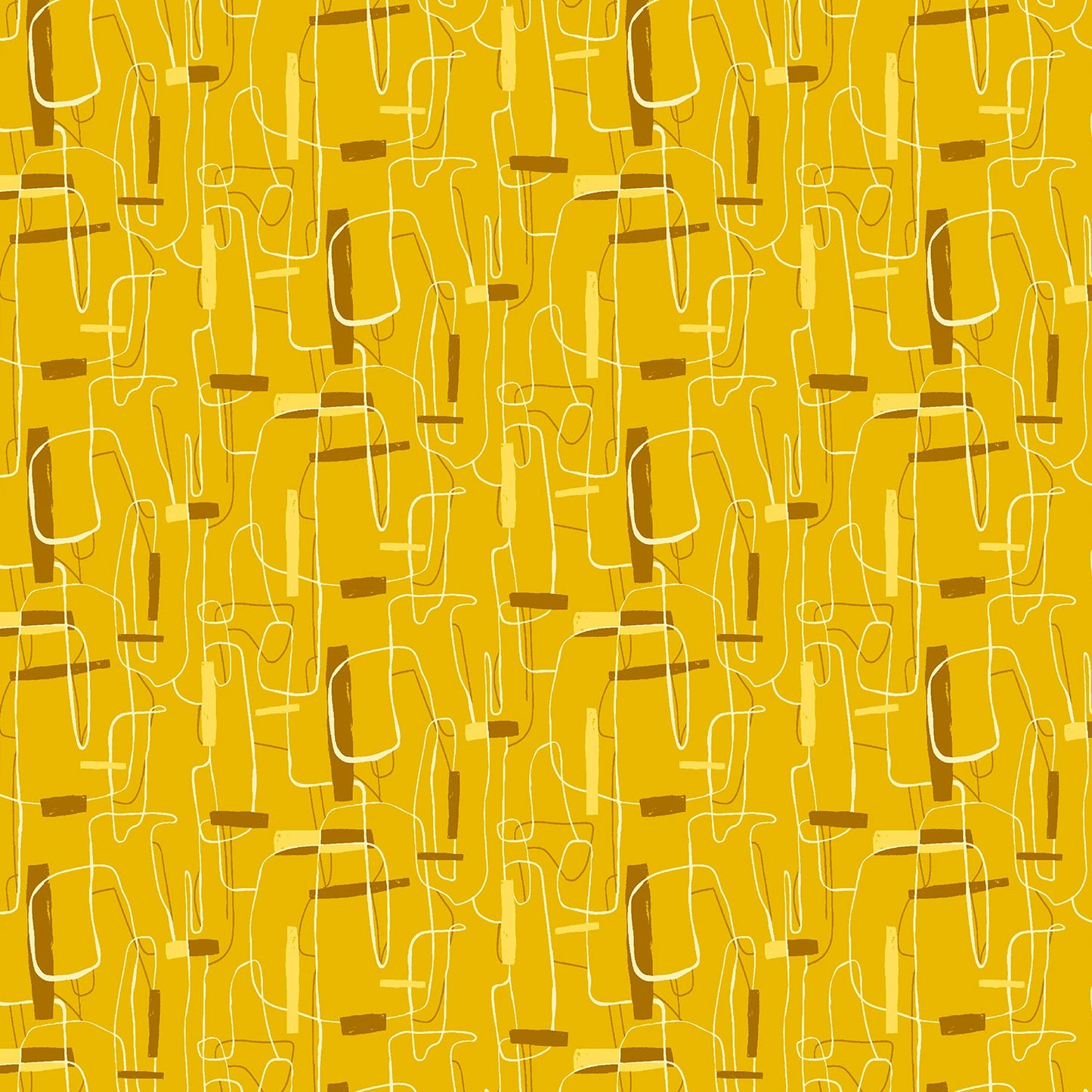 RJR Brushstrokes - Marigold Yellow