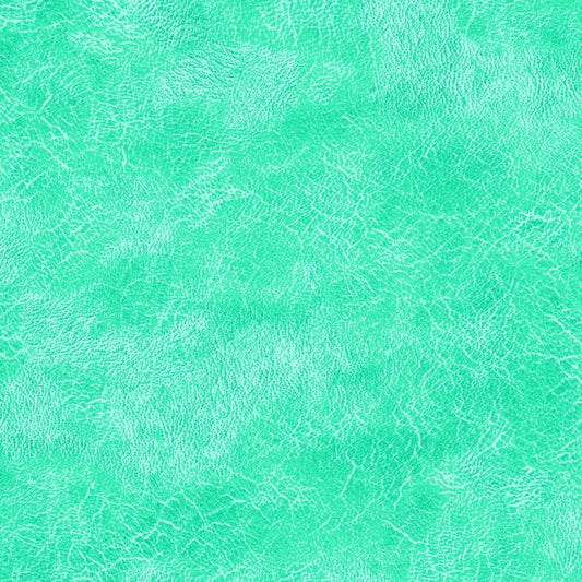 Green Aqua Crackles Cotton Wideback Fabric per yard