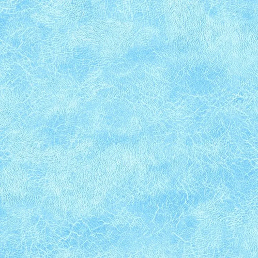Blue Light Blue Crackles Cotton Wideback Fabric per yard
