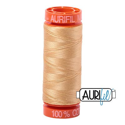 Aurifil 50wt 200m BMK50 5001 Buttercup