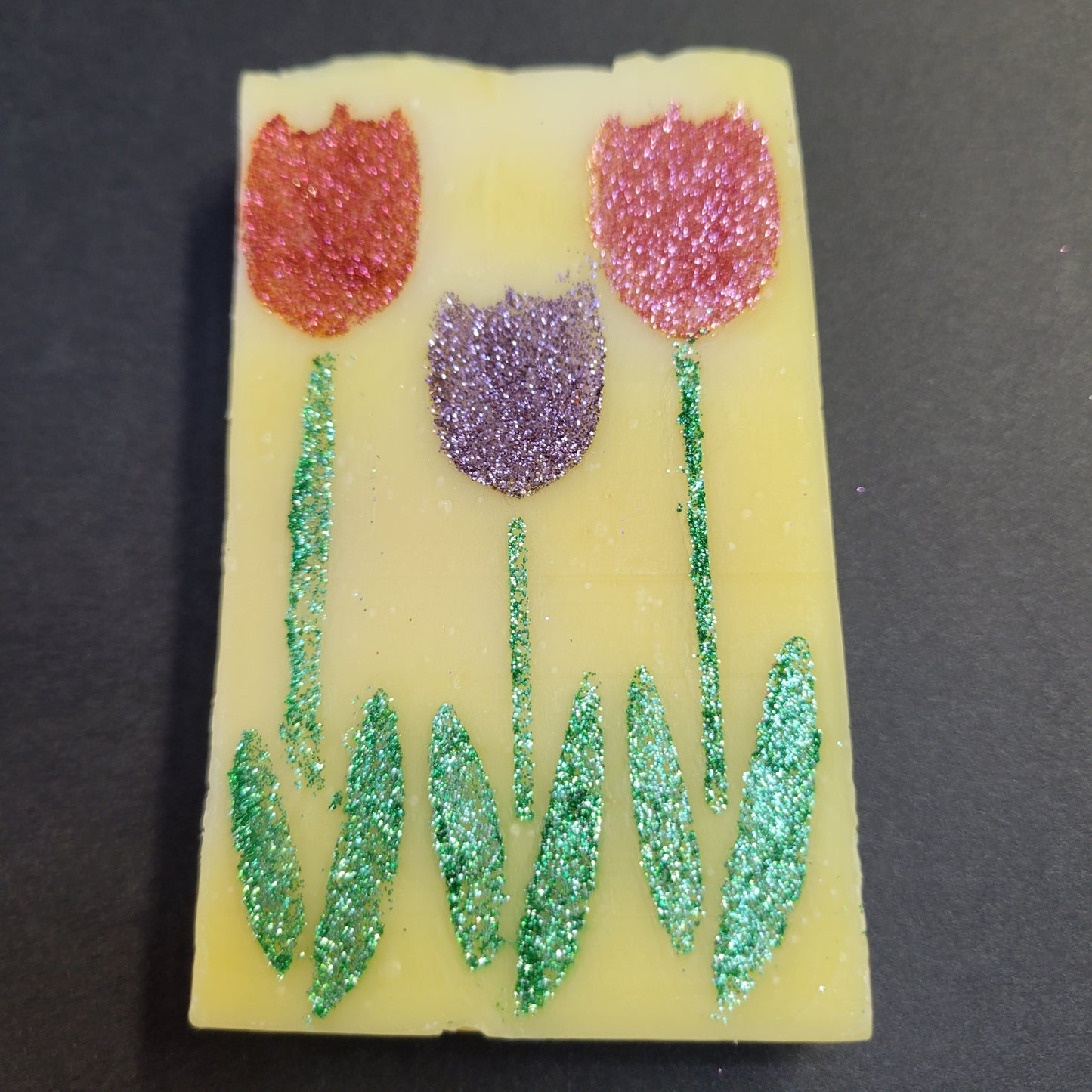 Tulip Field Stencil