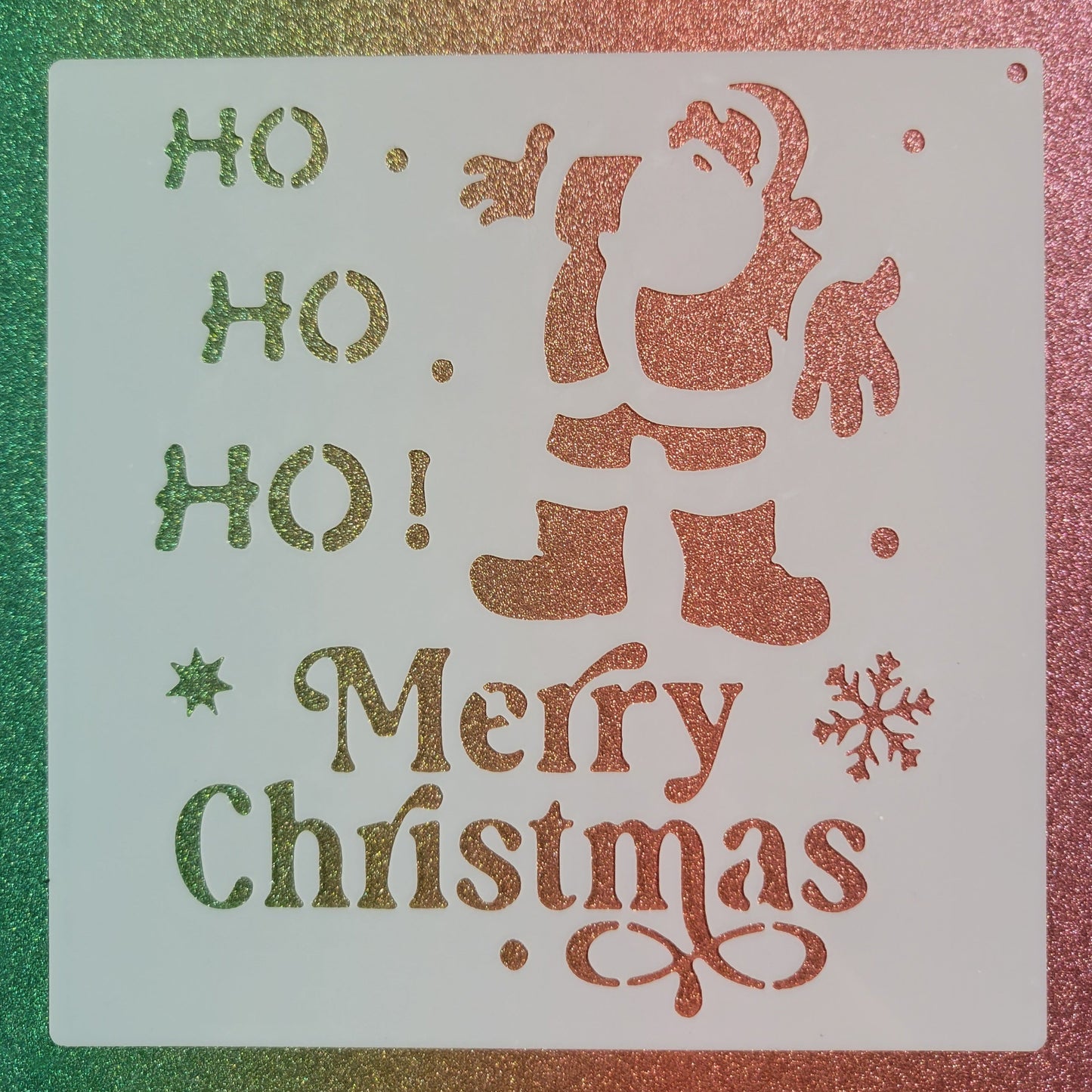 Ho! Ho! Ho! Stencil