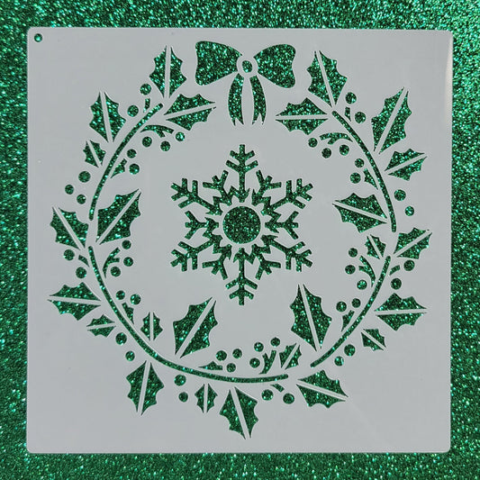 Wreath Stencil