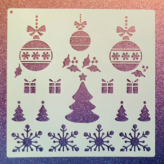 Holiday Medley Stencil