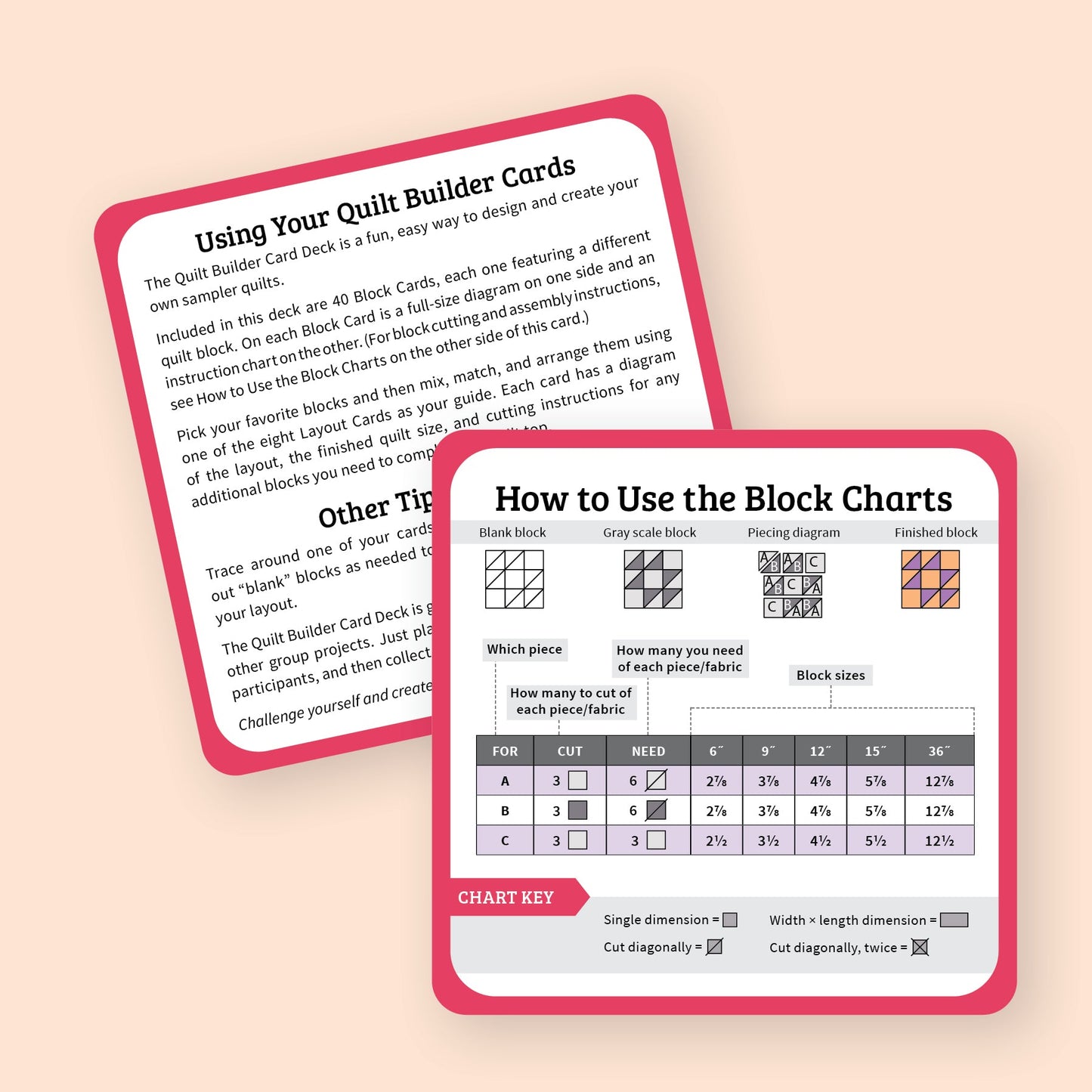Quilt Builder Card Deck Set #3