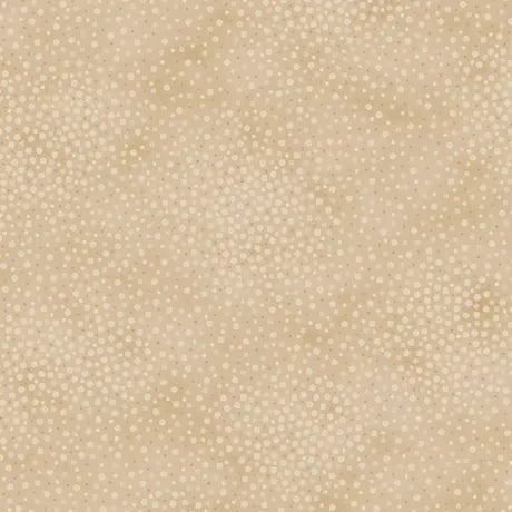 Natural Tan Spotsy Wideback Cotton Fabric per yard