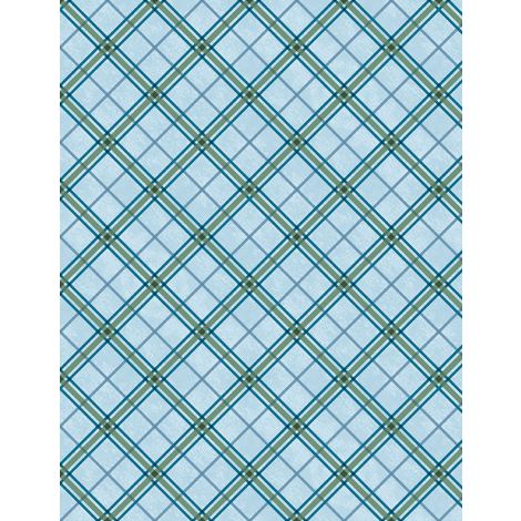 WP Plaid Light Blue - Reeled In