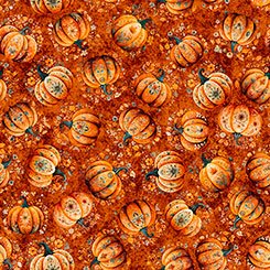 QT Tossed Pumpkins Burnt Orange - Harvest Hollow