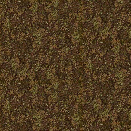 FOREST LIGHT LEAF TEXTURE BROWN 44"/45" Fabric Per Yard