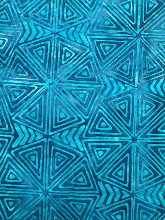 BB Line Work Triangle Slices Pearl Blue
