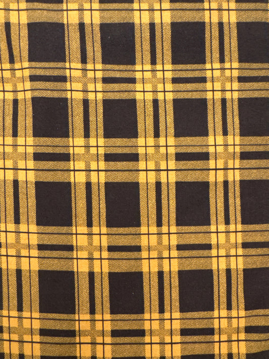 CW Living The Dream Orange Plaid