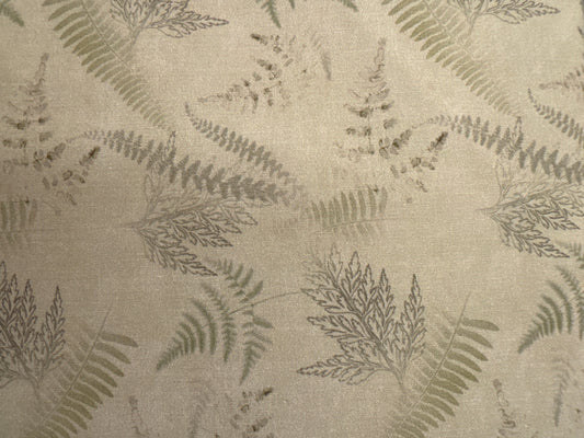 CW En Bleu Tan Tossed Fern