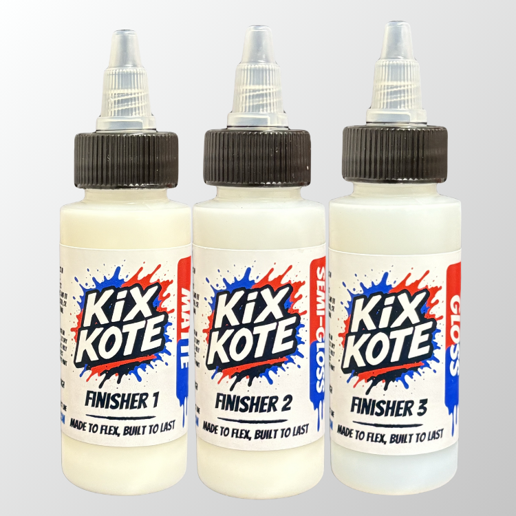 KixKote Finisher Kit – Flat + Factory Matte + Gloss