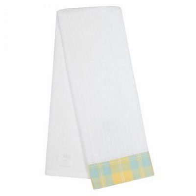 TTWL, WW Whi Plaid Bottom Yellow/Mint/White Sewn