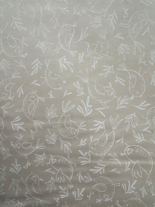 MO Chirp Small Birdies Cream