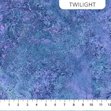Blue Twilight 26757-47 Cotton 44"/45" Fabric Per Yard