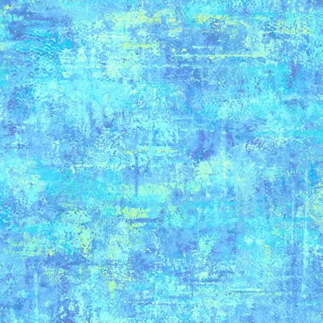 Blue Mottled Blender 44"/45" Fabric Per Yard