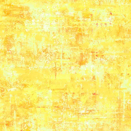 Yellow Mottled Blender 44"/45" Fabric Per Yard