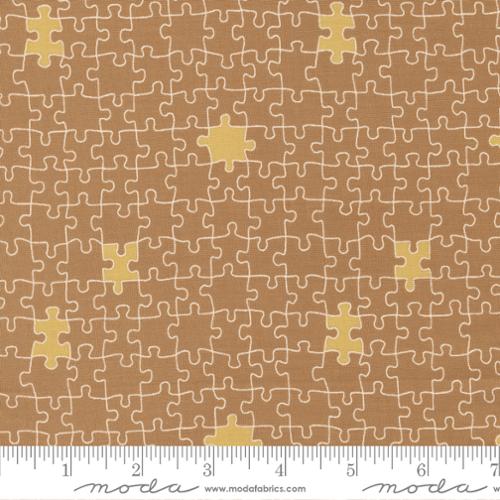 ABC XYZ Gold 44"/45" Fabric Per Yard