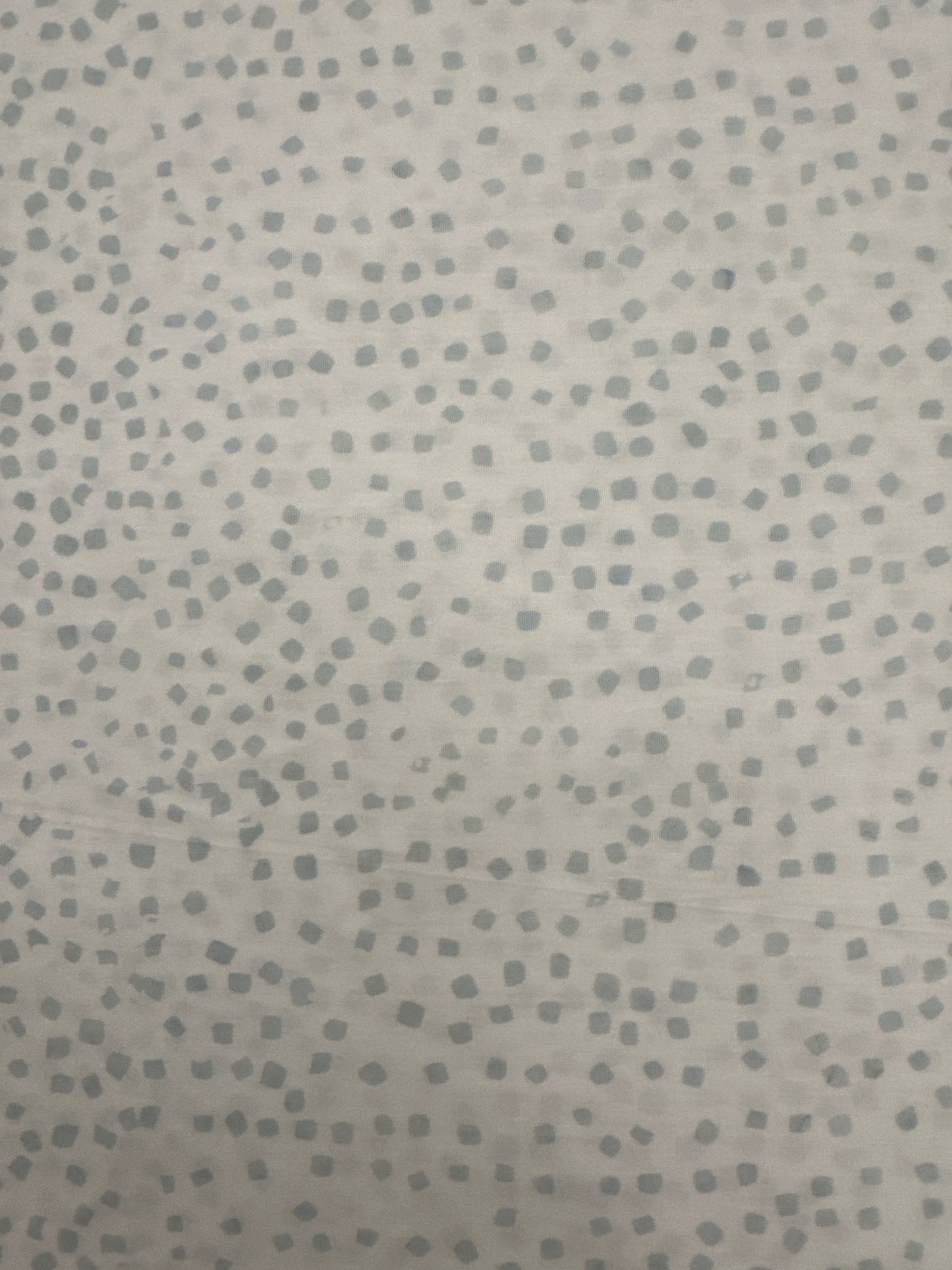 AN Light Blue Dots on White