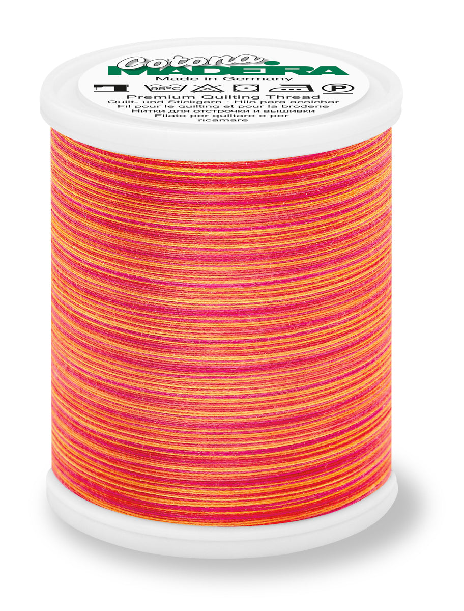 Cotona 50 - Premium Cotton Quilting & Sewing Thread, Multi-Color