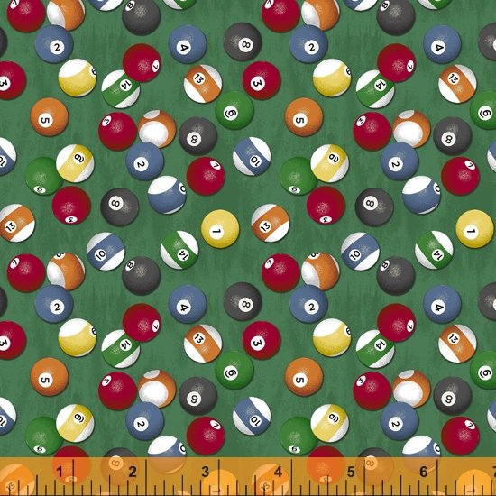WD Man Cave Billiard Balls