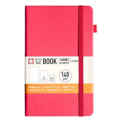 Sakura Notebook Dotted A5 - Red Plum Blossom