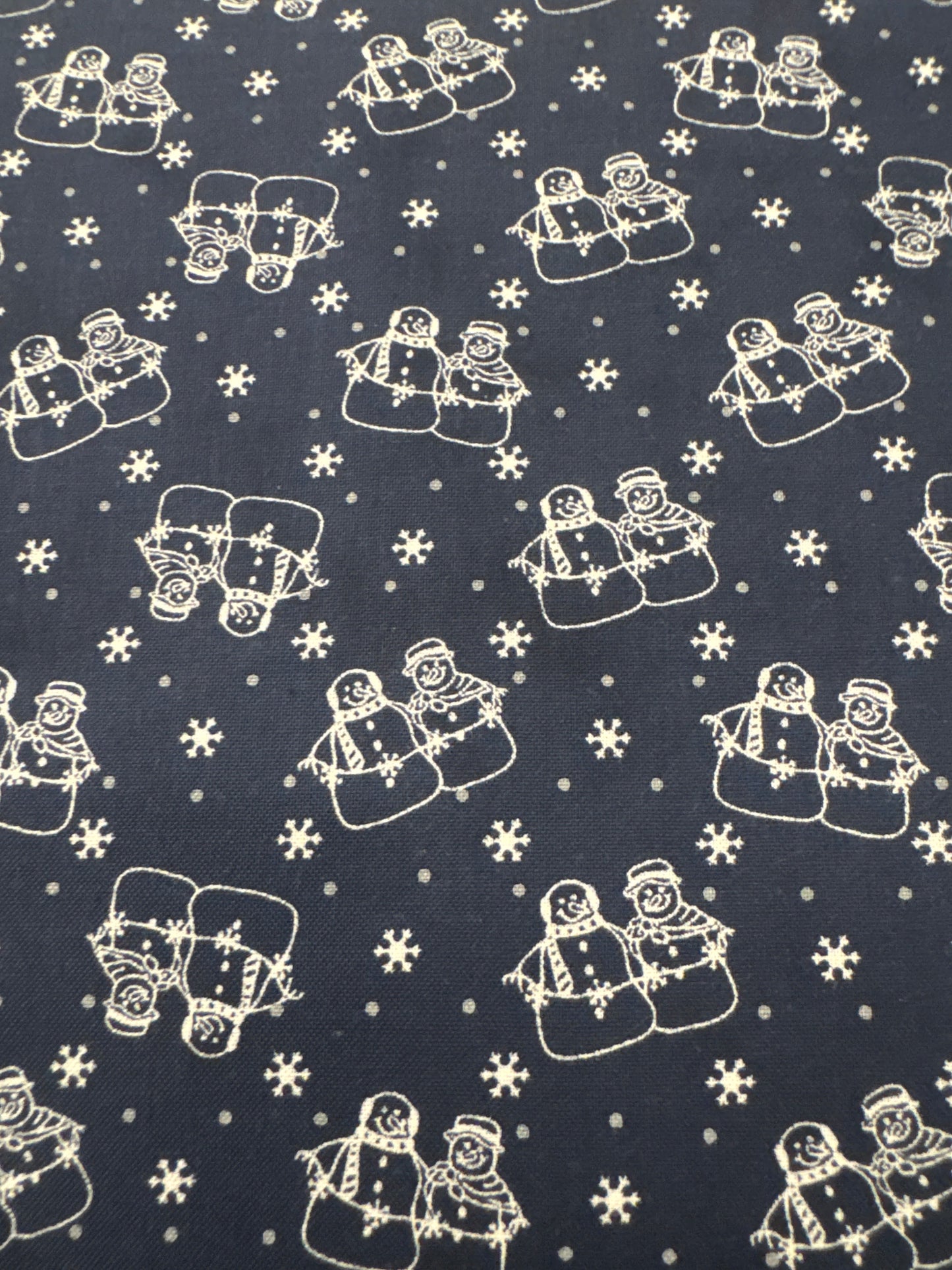 MO Snowman Gatherings IV Snowman Buddies Dark Blue