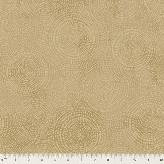 Natural Tan Radiance Wideback Cotton Fabric per yard