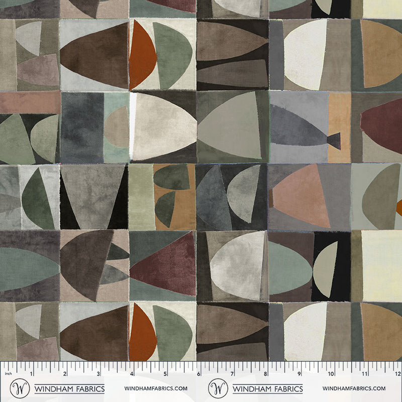 The Flannel One Petite Palette Stacks Baked Clay Flannel Cotton 42"/43" Fabric Per Yard