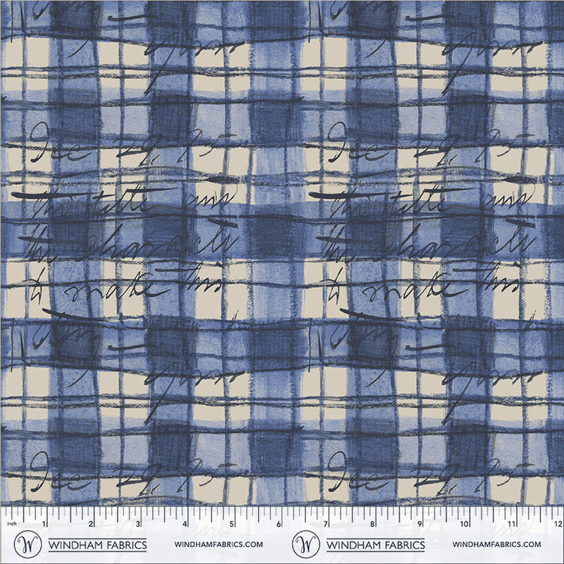 The Flannel One Picnic Midnight Flannel Cotton 42"/43" Fabric Per Yard