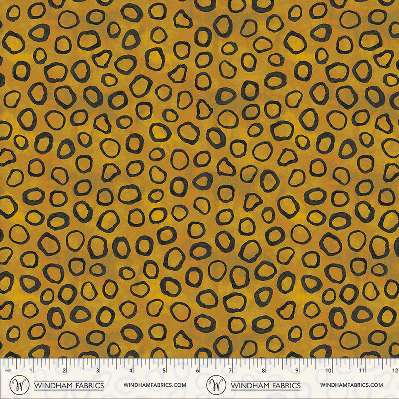 The Flannel One Gems Ocelot Flannel Cotton 42"/43" Fabric Per Yard