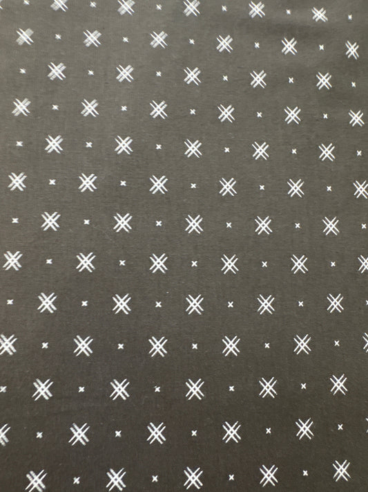 MO Beyond Bella New Crosshatch Dark Grey