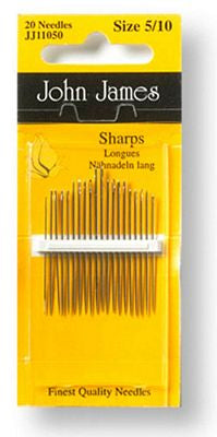 JJ Sharps #5/10 Blister 12/bx