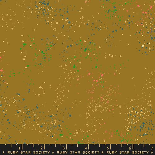 Speckled Metallic Suede Cotton 43"/44" Fabric Per Yard