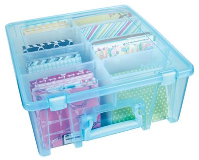 Super Satchel Double Deep-Aqua