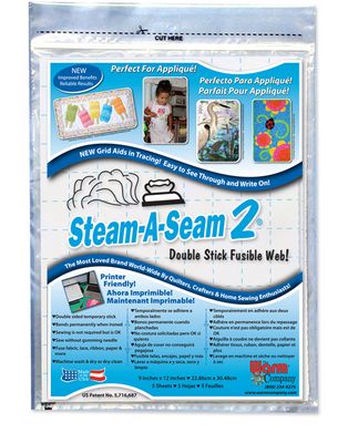 Steam-A-Seam 2  9 in x12 in 5/pkg