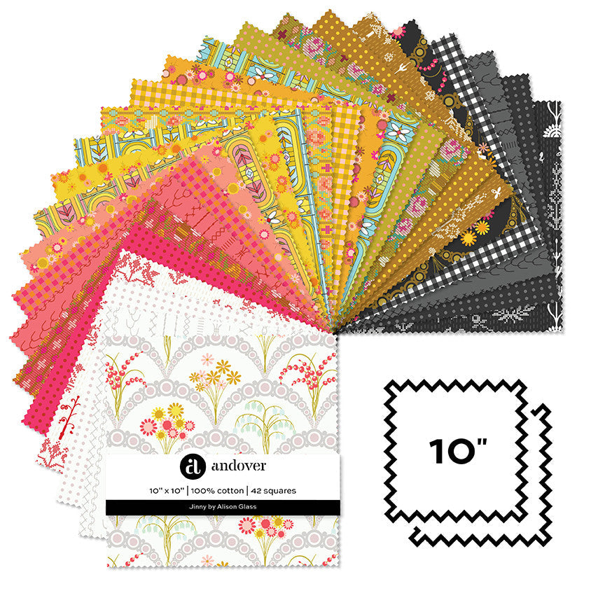 Jinny - 10 Inch Squares