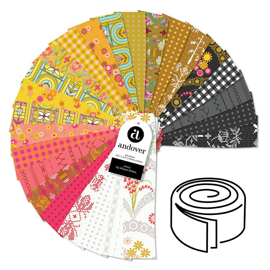 Jinny - 2.5 Inch Strip Roll