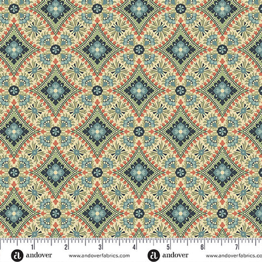 Amber Fields Biscotti Farmer's Daughter 44"/45" Fabric Per Yard