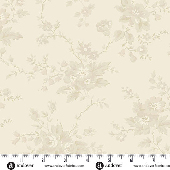 Special Delivery Heirloom Rose Cream 44"/45" Cotton Fabric Per Yard