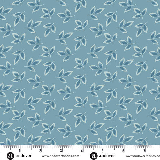 Special Delivery Jewelweed Cloudy 44"/45" Cotton Fabric Per Yard