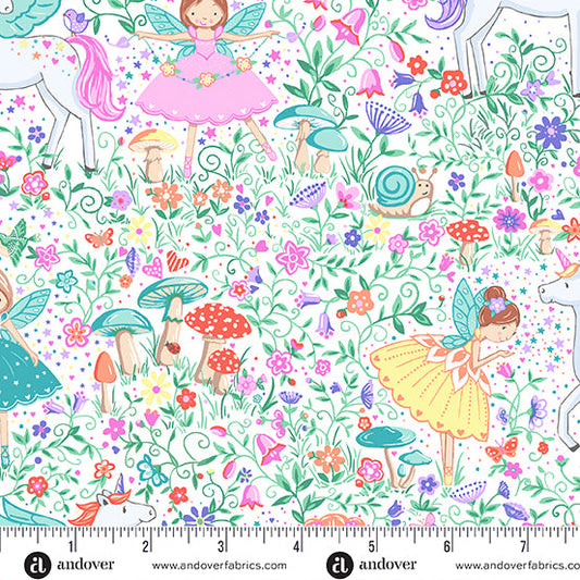 MA Fairy Dust Magic Garden White