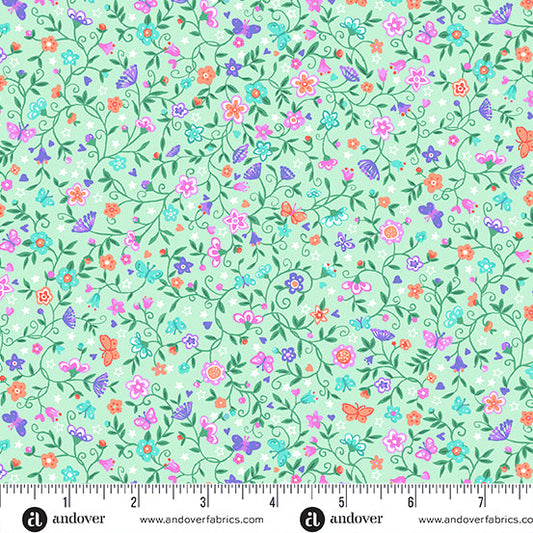 MA Fairy Dust Flower Trail Green